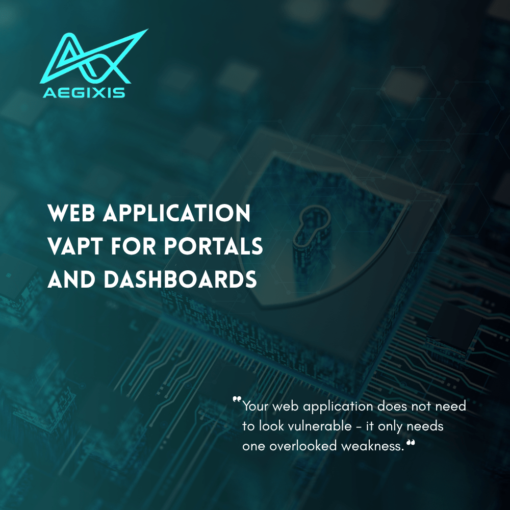 Cybersecurity specialist conducting web application VAPT on an online portal and administrative dashboard