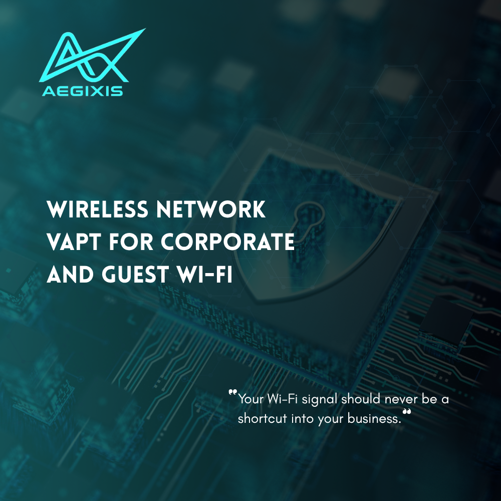 Wireless network VAPT assessment securing corporate and guest Wi-Fi networks