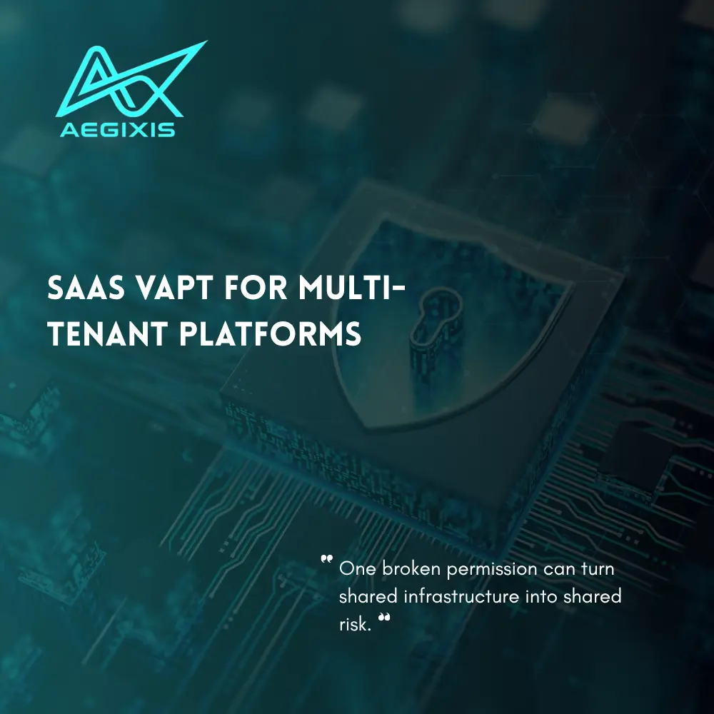 SaaS VAPT testing tenant isolation and customer data security across a multi-tenant cloud platform