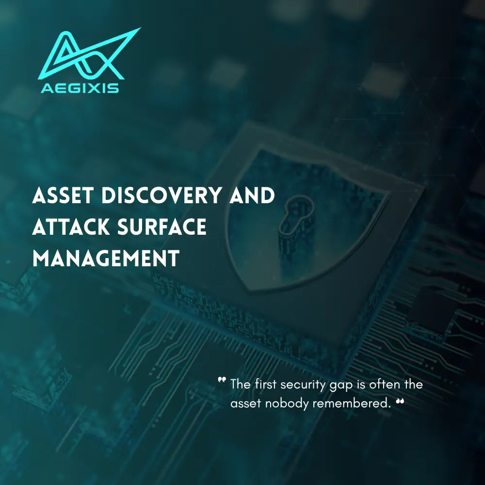 Asset discovery and attack surface management identifying exposed systems before a VAPT assessment