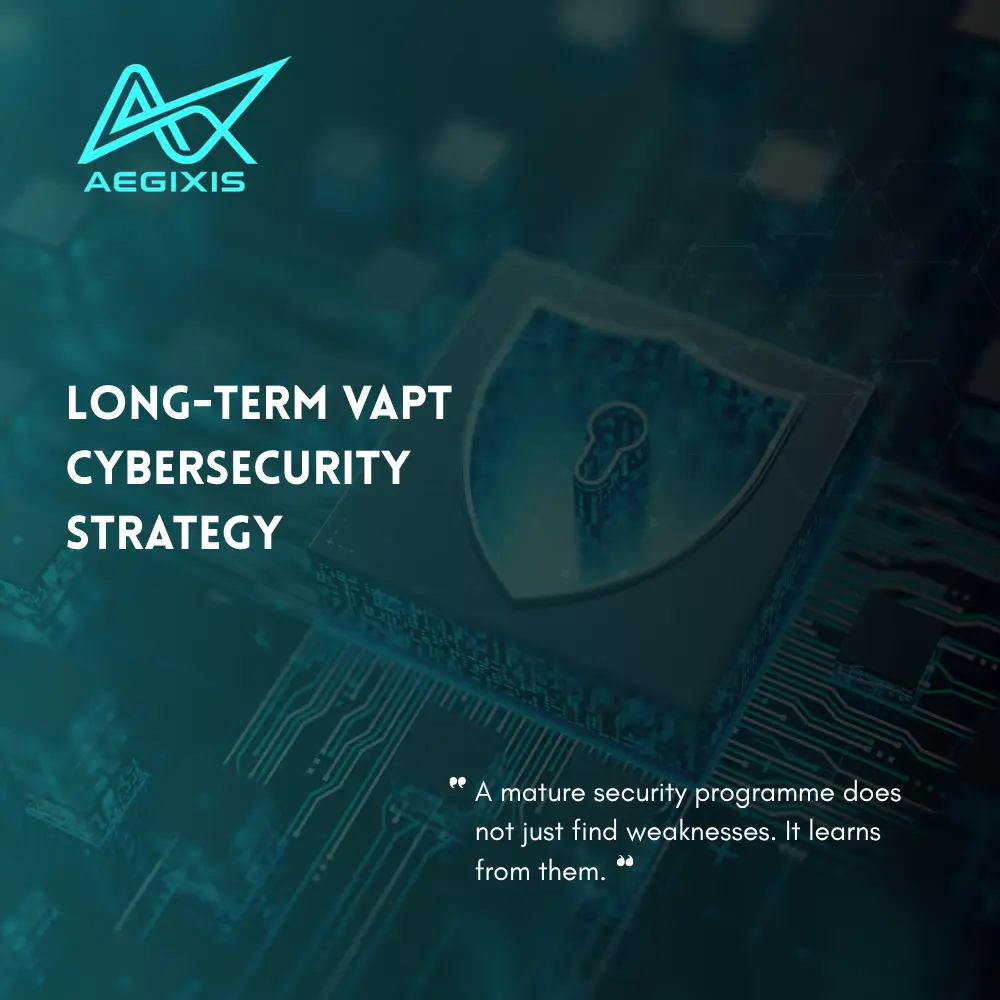 Long-term VAPT strategy connecting recurring security testing, remediation, retesting, and cybersecurity improvement