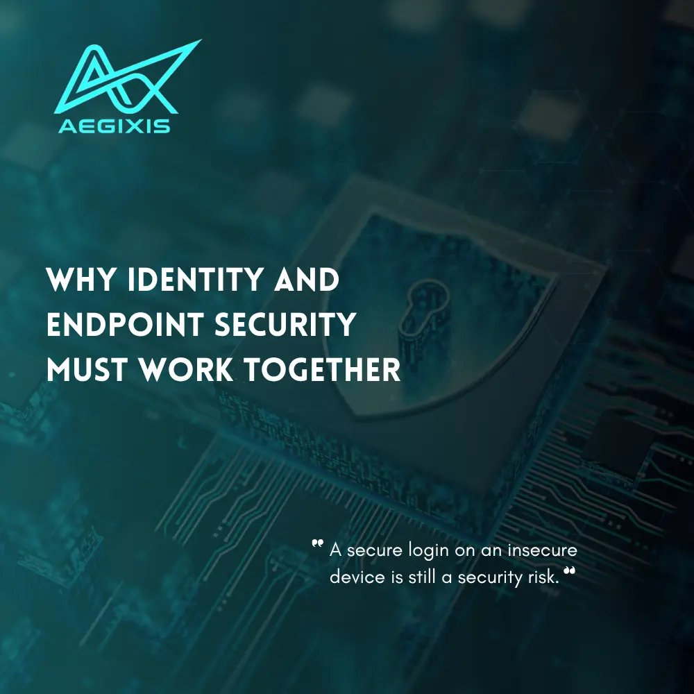 Identity and endpoint security working together to protect users, devices, privileges and access to business systems