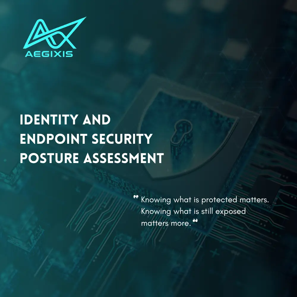 Identity and endpoint security posture assessment reviewing users, privileges, devices, authentication and endpoint protection