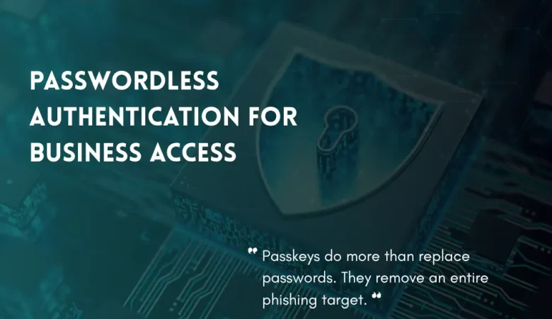 Passwordless Authentication: Passkeys, Security Keys and Modern Business Access